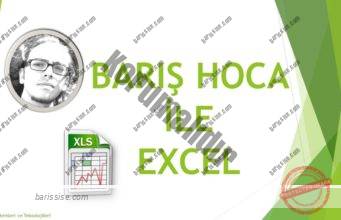 Excel’de Özel Veri Listesi Oluşturma