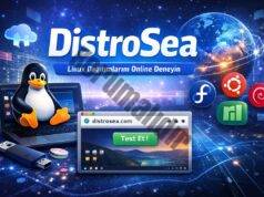 Distrosea Online Linux Test Alanı
