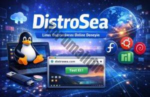 Distrosea Online Linux Test Alanı